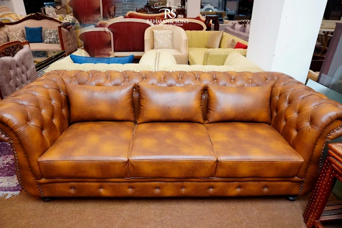 lounge area furniture showroom