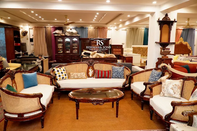 scandinavian dining table chairs showroom